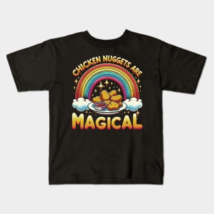 Chicken Nugget Are Magical Stylish Tee for Food Enthusiasts Kids T-Shirt